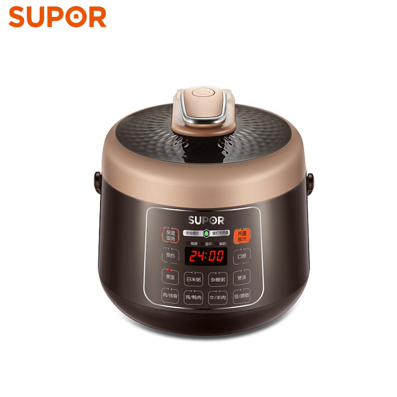 苏泊尔(SUPOR) 电压力锅 SY-25YC10  2.5L 单台装 (单位: 台) 咖啡色