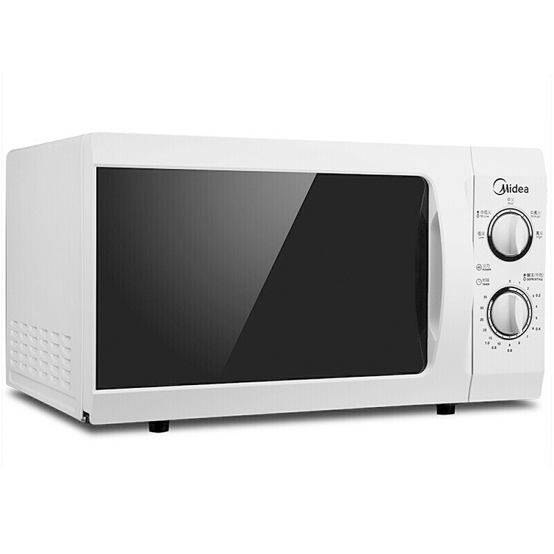 美的（Midea）M1-211A 微波炉 机械版 转盘加热 定时功能 旋钮式微波炉 20L 白色