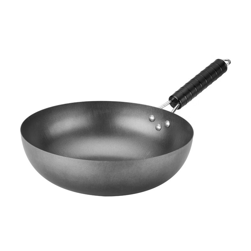 德铂 炒锅 DEP-279 德拉尔碳钢加厚锅底精铸 30cm 28.1-30cm (单位: 个)