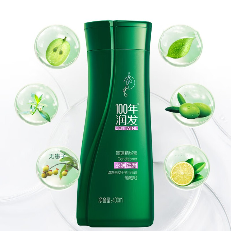 100年润发 水润丝滑洗发露400ML