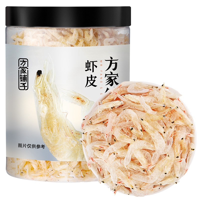 方家铺子 虾皮 小虾米 海米干70g 不咸可打粉 始于1906