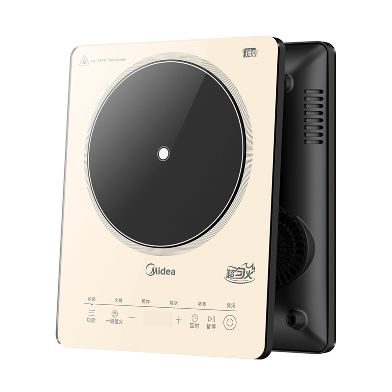 【HSJ】美的（Midea）电磁炉 臻彩琉晶面板 恒匀火3D悬浮加热22TA01