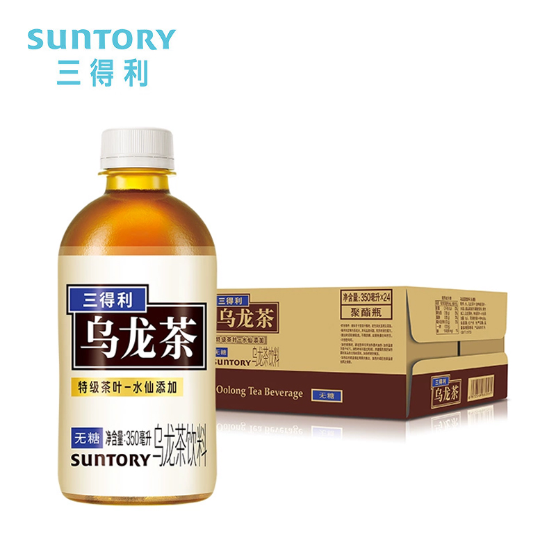 【ZK】三得利无糖乌龙茶350ml*24
