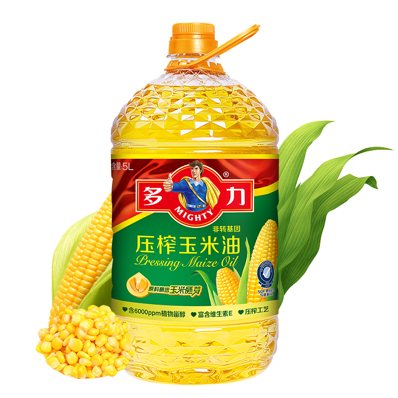 【HTD】多力压榨玉米油5L