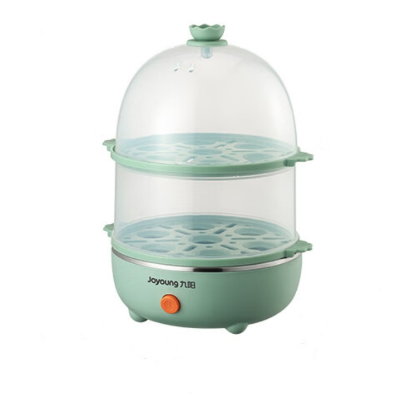 【YY】九阳（Joyoung） 蒸蛋器ZD14-GE140家用多功能早餐煮蛋器迷你懒人早饭煮蛋双层14枚 飞泉绿/360W/双层14枚蛋