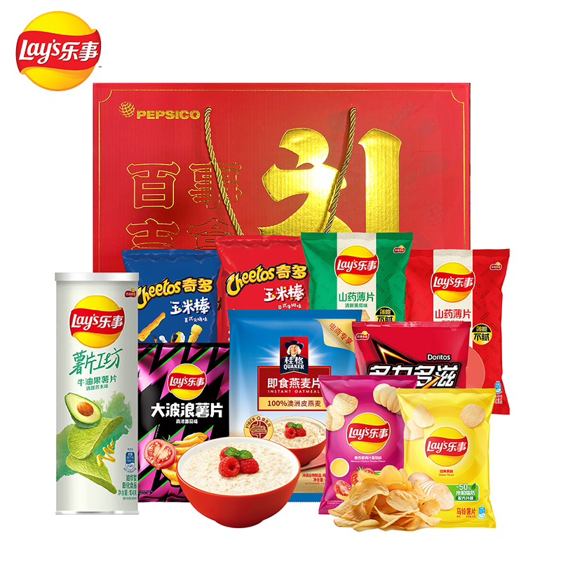 【ZK】百事食品1112g组合（百事吉盒）