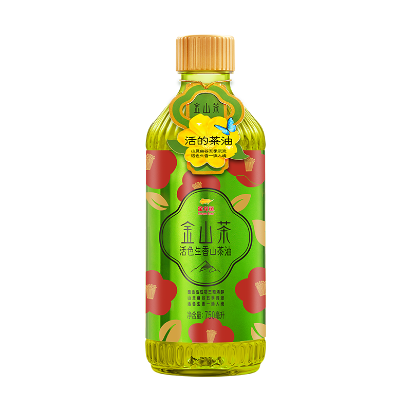 【HTD】金龙鱼金山茶活色生香山茶油750ml
