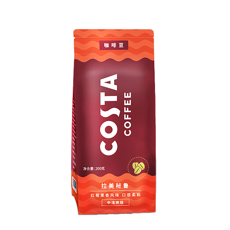 【ZK】COSTA咖啡豆手冲咖啡阿拉比卡豆1袋 200g