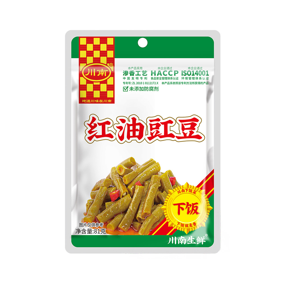 【DCJX】川南红油豇豆81g*10