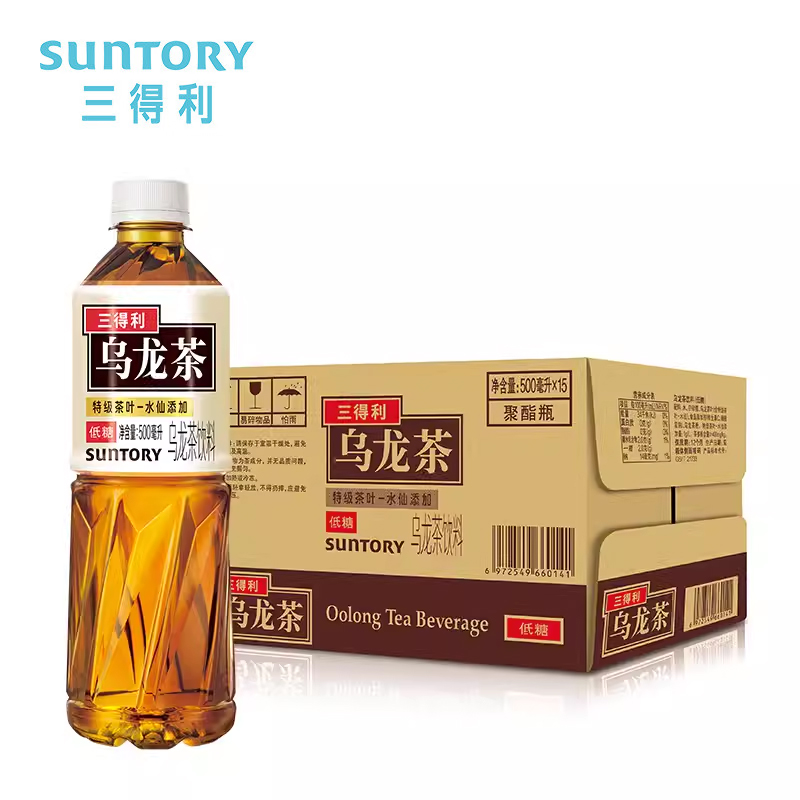 【ZK】三得利低糖乌龙茶500ml*15