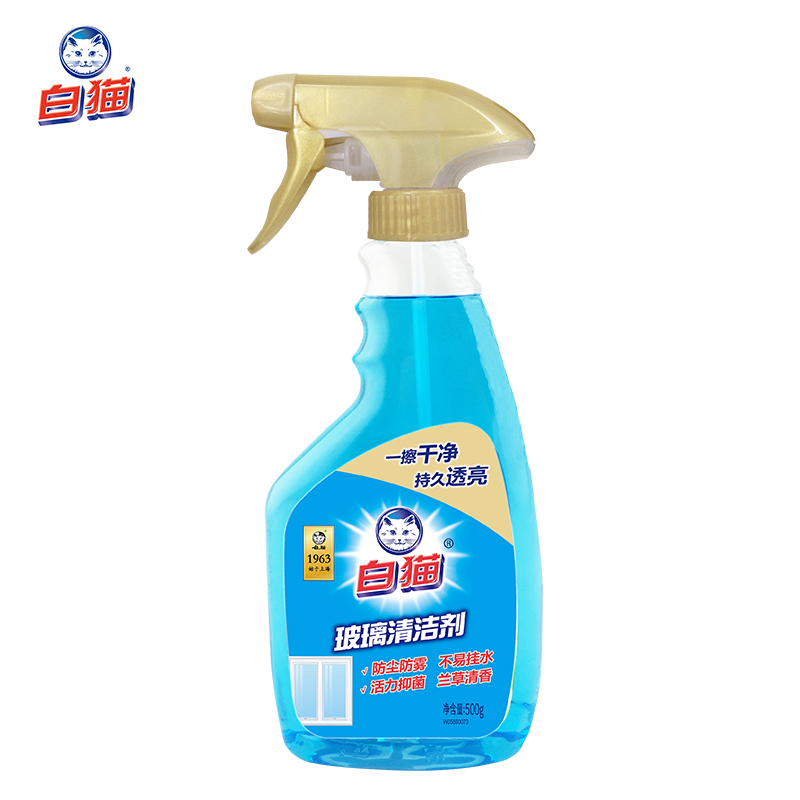 【XJ】白猫玻璃清洁剂500g
