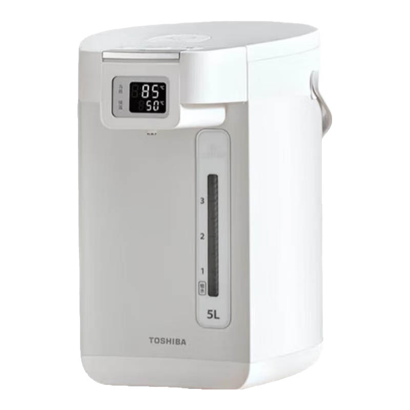 【HDN】东芝（TOSHIBA）水物语安全倾倒防侧漏水壶防烫烧水壶电热水壶316L不锈钢1.5升大容量开水壶KT-15DRSC(H)