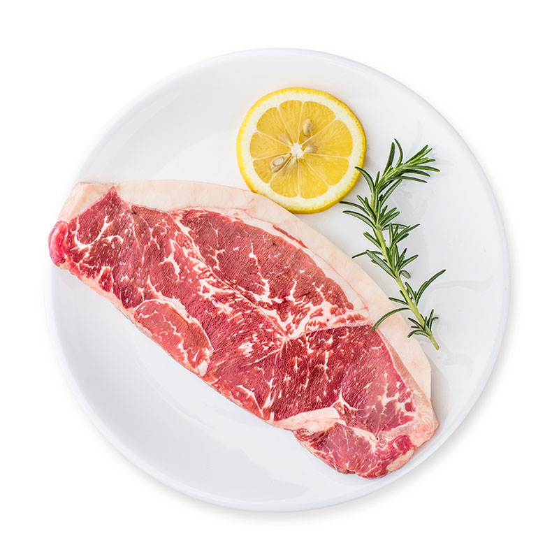 【AGL】佳食特进口原切西冷牛排120g*5