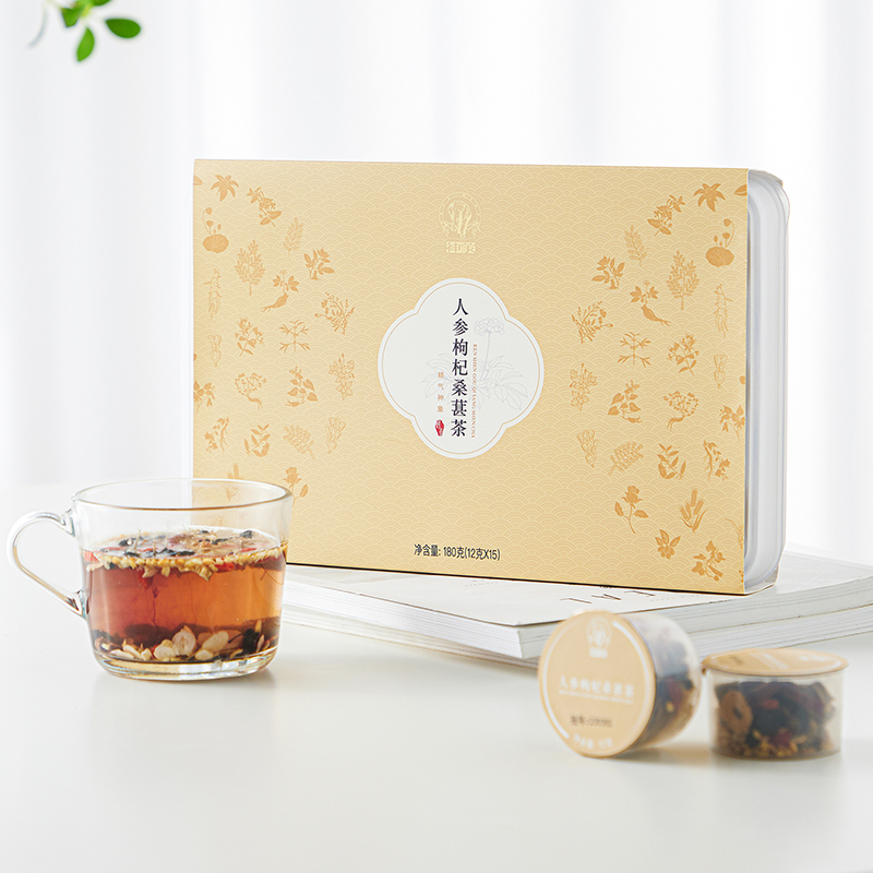 【SHMS】神象人参桑葚茶 12克*15罐