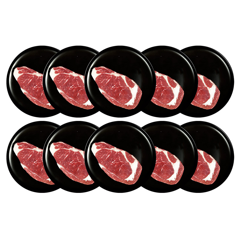 【AGL】佳食特整切眼肉牛排130g(含酱料包)*10