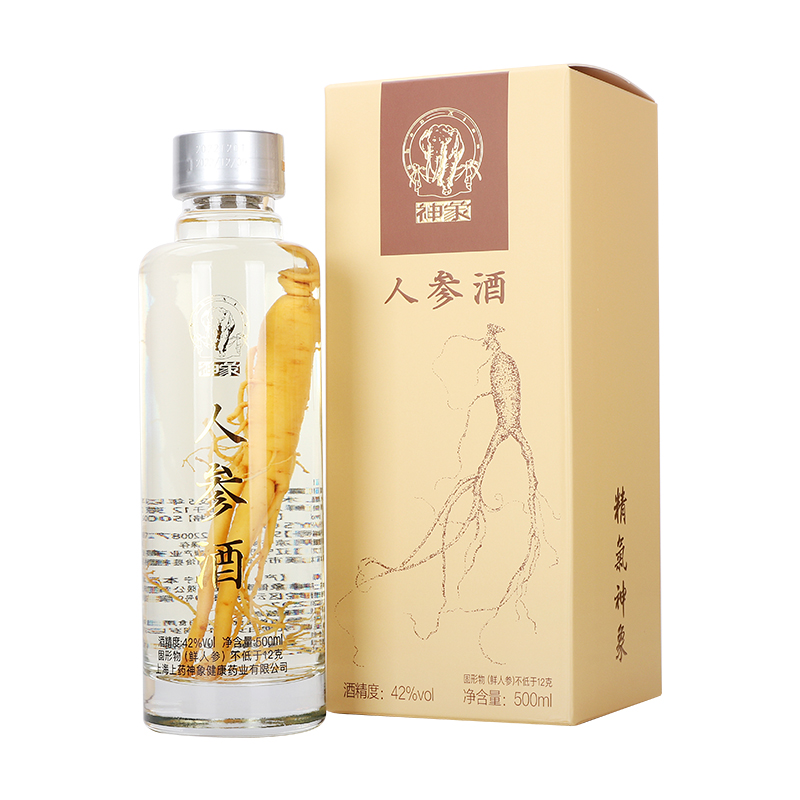 【SHMS】神象人参酒 500毫升