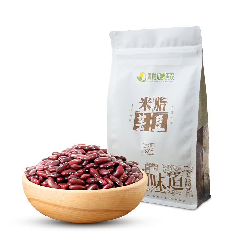 [乡村振兴]  貂蝉美农芸豆自立袋 500g/袋*2