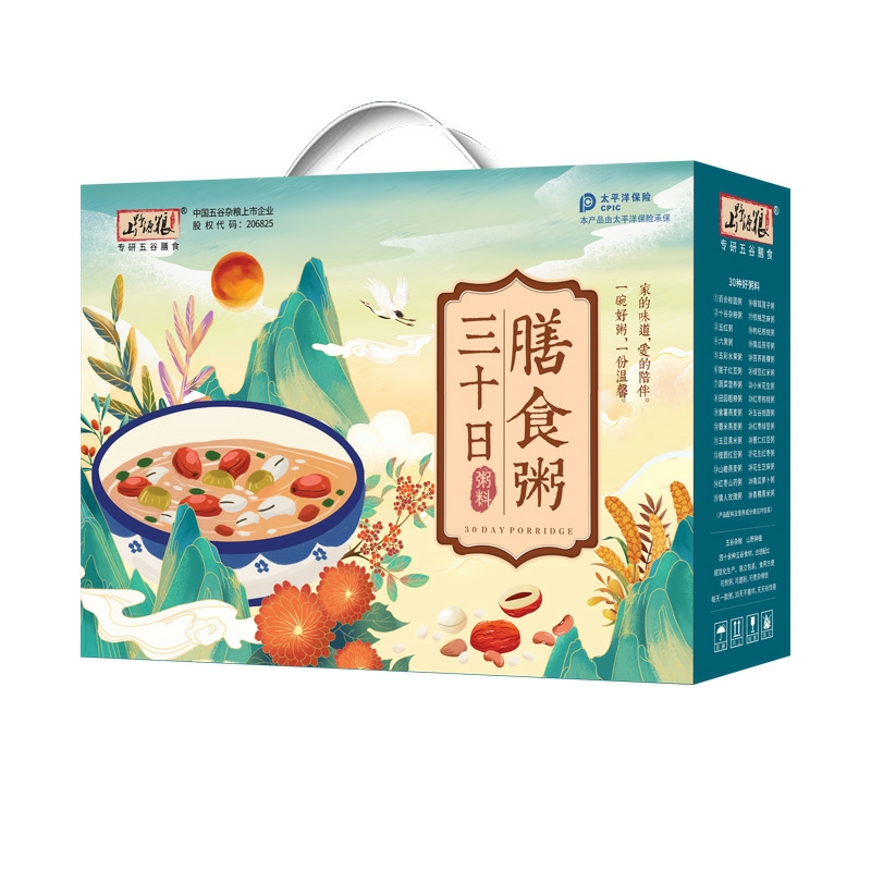 [乡村振兴] 30日膳食粥杂粮礼盒 100g*30袋