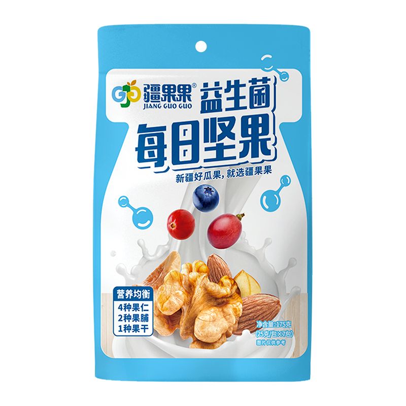 【乡村振兴】新疆 疆果果益生菌每日坚果175g