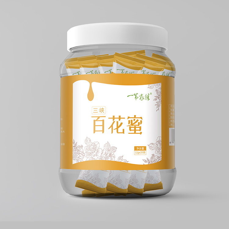 产地直发-湖北省宜昌市秭归县一苇农佳百花蜜240g/罐（12g/袋*20）