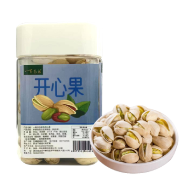 产地直发-湖北省宜昌市秭归县一苇农佳开心果带壳150克罐装