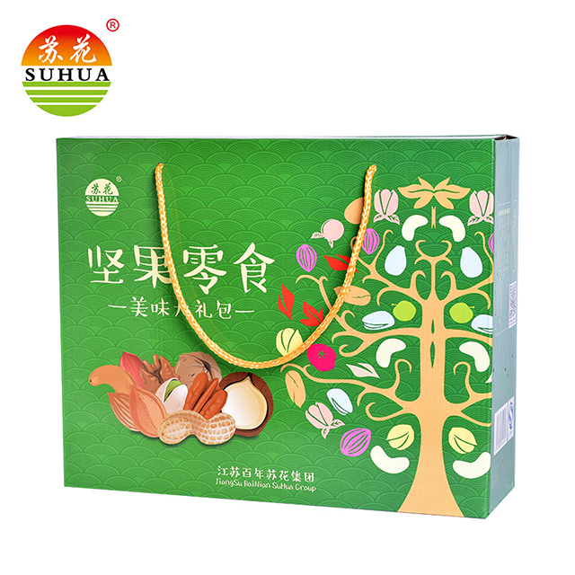 产地直发-江苏泗阳苏花绿色坚果礼盒110g/袋*16
