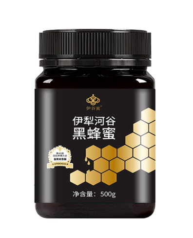 产地直发-新疆伊犁伊谷源伊谷蜜黑蜂蜜500g