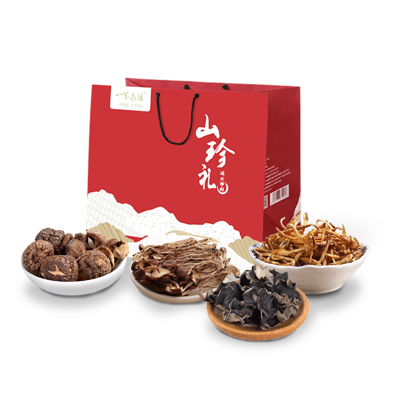 产地直发-湖北省宜昌市秭归县一苇农佳干货礼袋875g