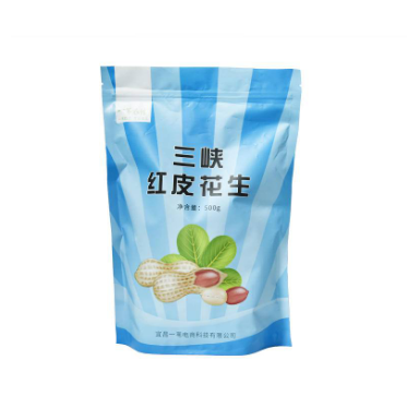 产地直发-湖北省宜昌市秭归县一苇农佳红皮生花生500g
