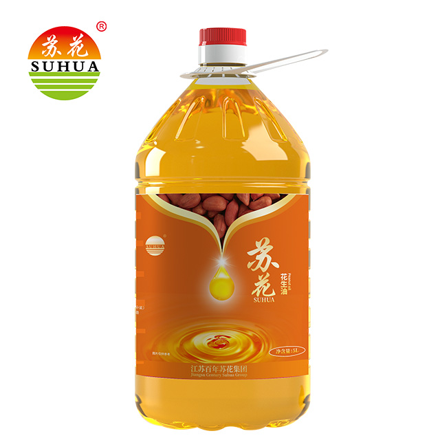 产地直发-江苏泗阳苏花100%八集特产纯小花生油超值装5L/瓶