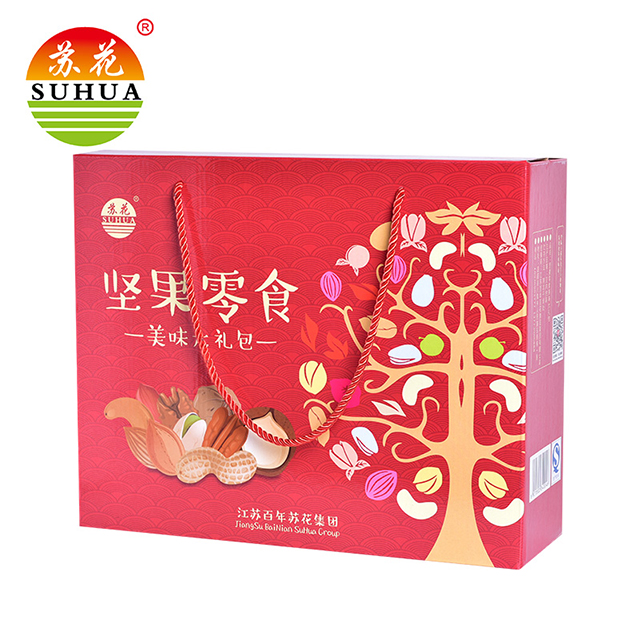 苏花零食坚果大礼包（红色）