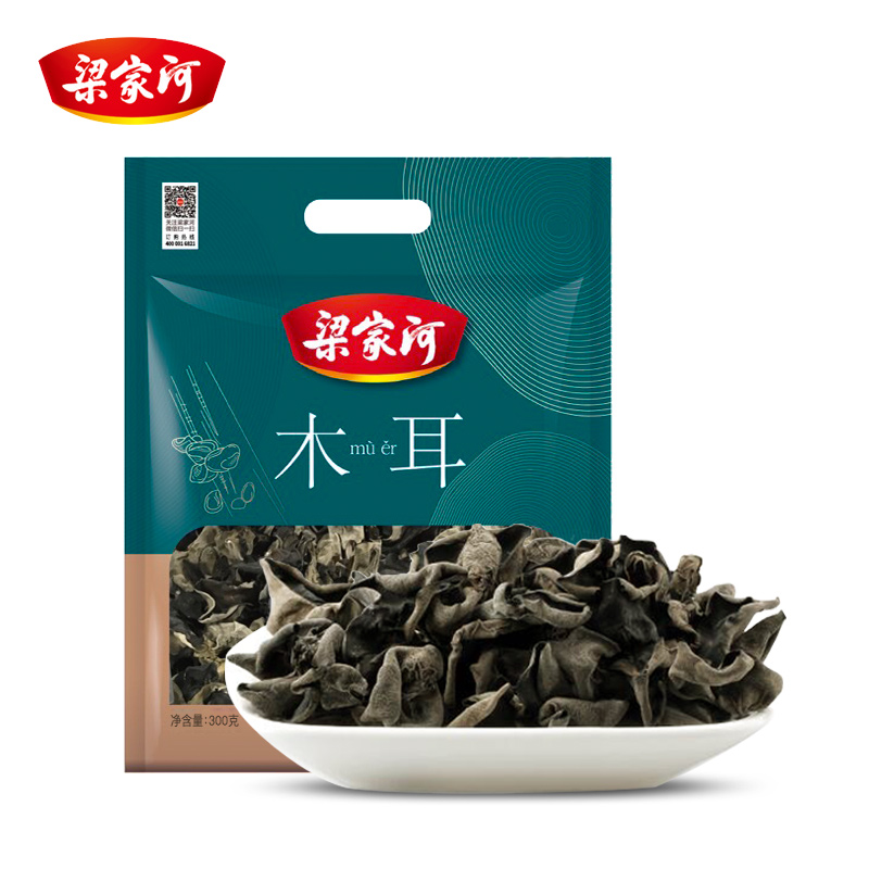 梁家河木耳300g/袋