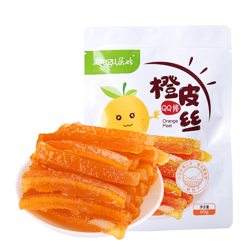 秭归县QQ橙皮丝 60g/袋