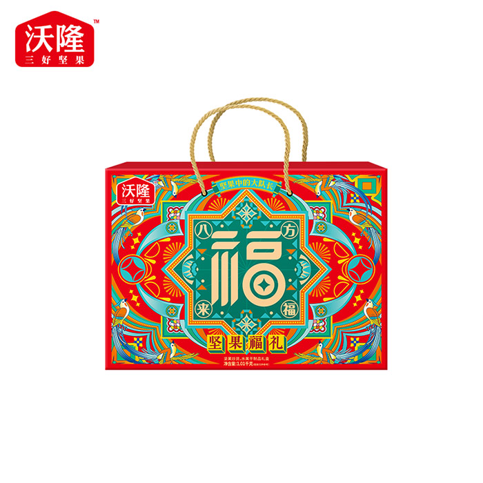 沃隆坚果福礼礼盒1.01kg（单位：盒）