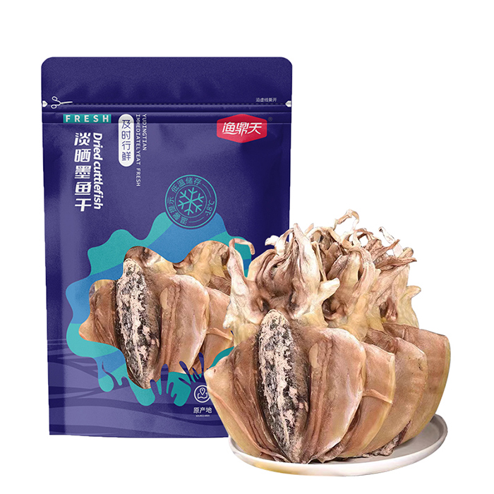 渔鼎天东海墨鱼干350g/包（单位：包）