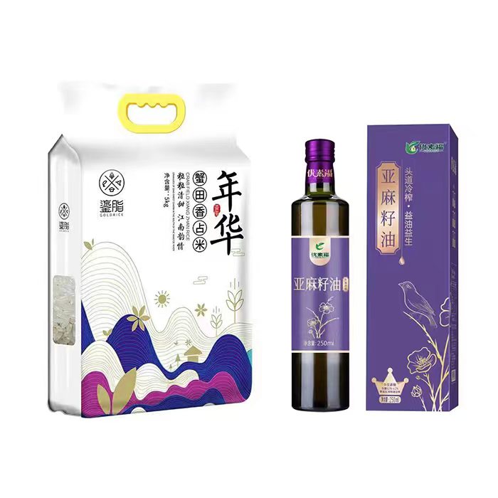 鎏脂蟹田/优素福 米油组合5ml+250ml（单位：组）