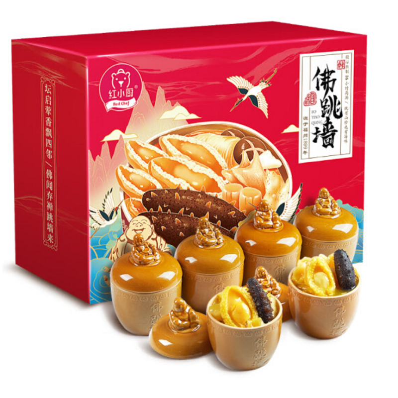 红小厨 正宗佛跳墙220g*6罐 礼盒装（单位：箱）