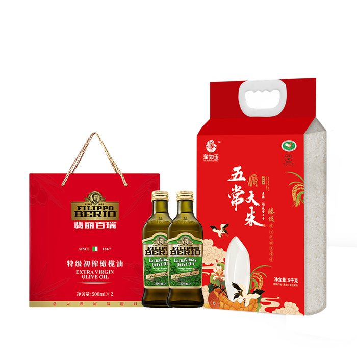 翡丽百瑞/润如玉 臻选油米组合1000ML+5000G（单位：套）