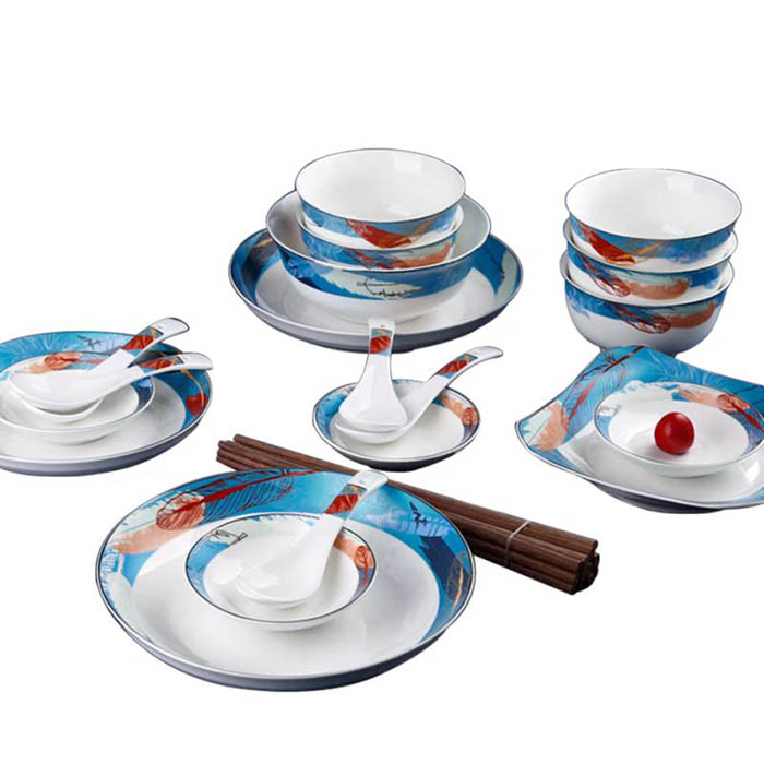 爱依瑞斯中式餐具套装新羽欣生AS-D2303H（单位：套）