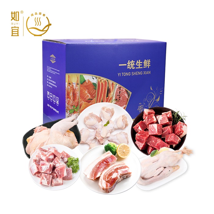 一统如宜生鲜礼盒398型（单位：盒）
