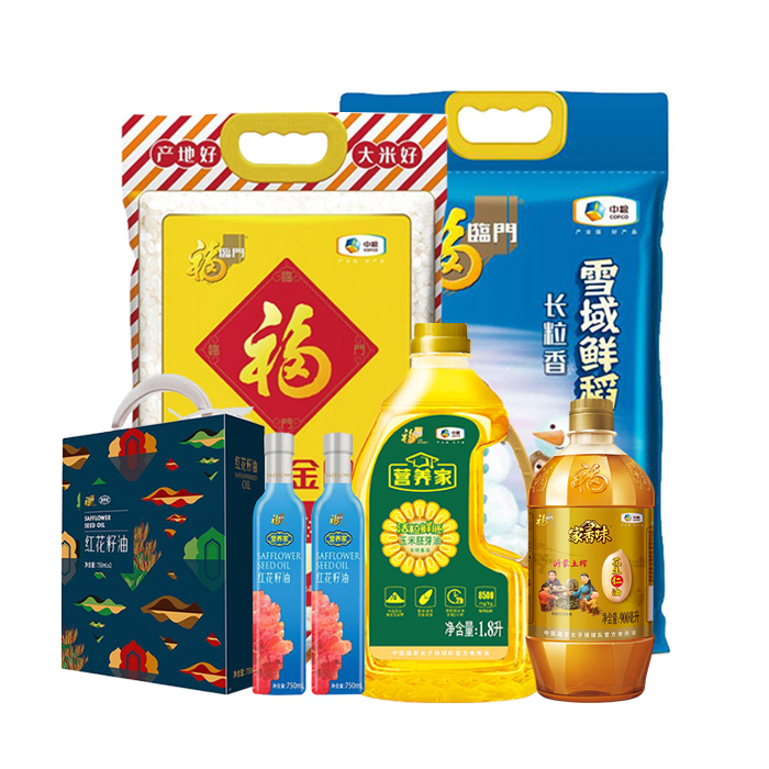 福临门 福运鸿门甄选粮油礼 （单位：套）