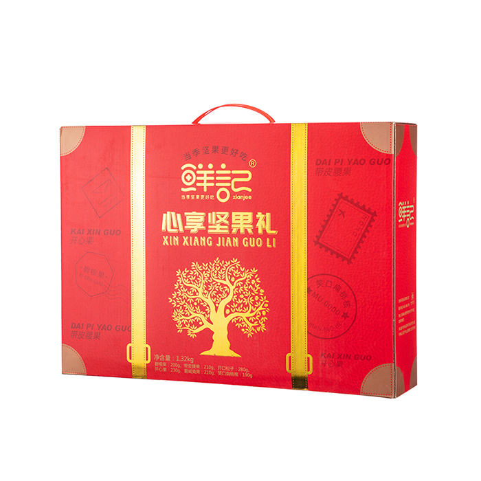 鲜记 心享坚果礼1320g（单位：盒）