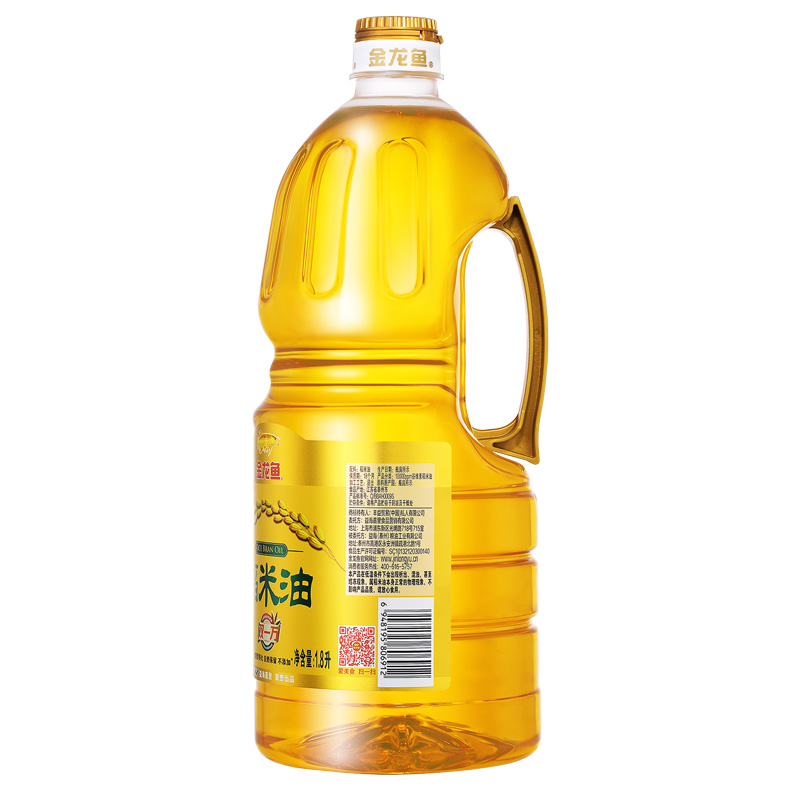 金龙鱼双一万稻米油1.8L*2（无礼盒）