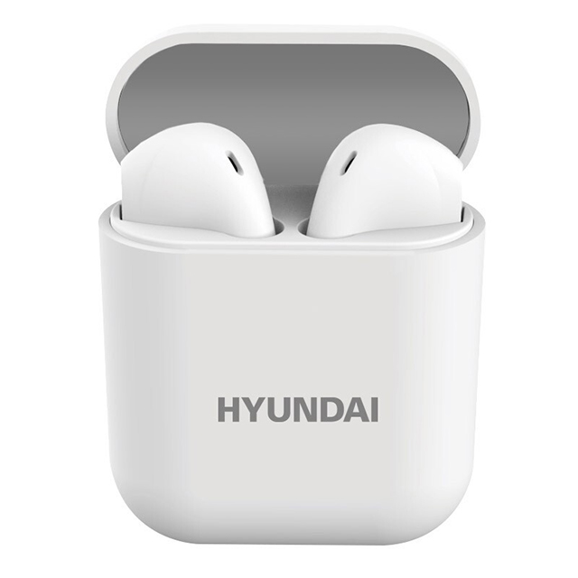 HYUNDAI 现代 i12 真无线蓝牙耳机 半入耳式蓝牙耳机 苹果华为荣耀oppo小米安卓 通用