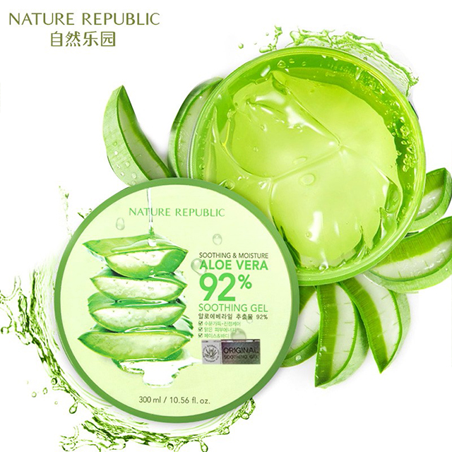 纳益其尔Nature Republic芦荟舒缓保湿凝胶面霜