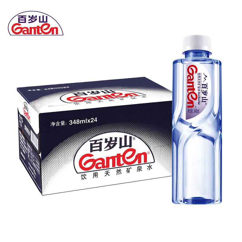 百岁山矿泉水 348ml*24瓶