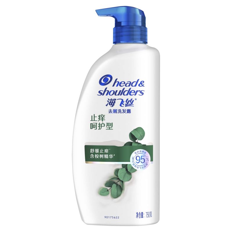 海飞丝 止痒呵护型去屑洗发露750g/瓶