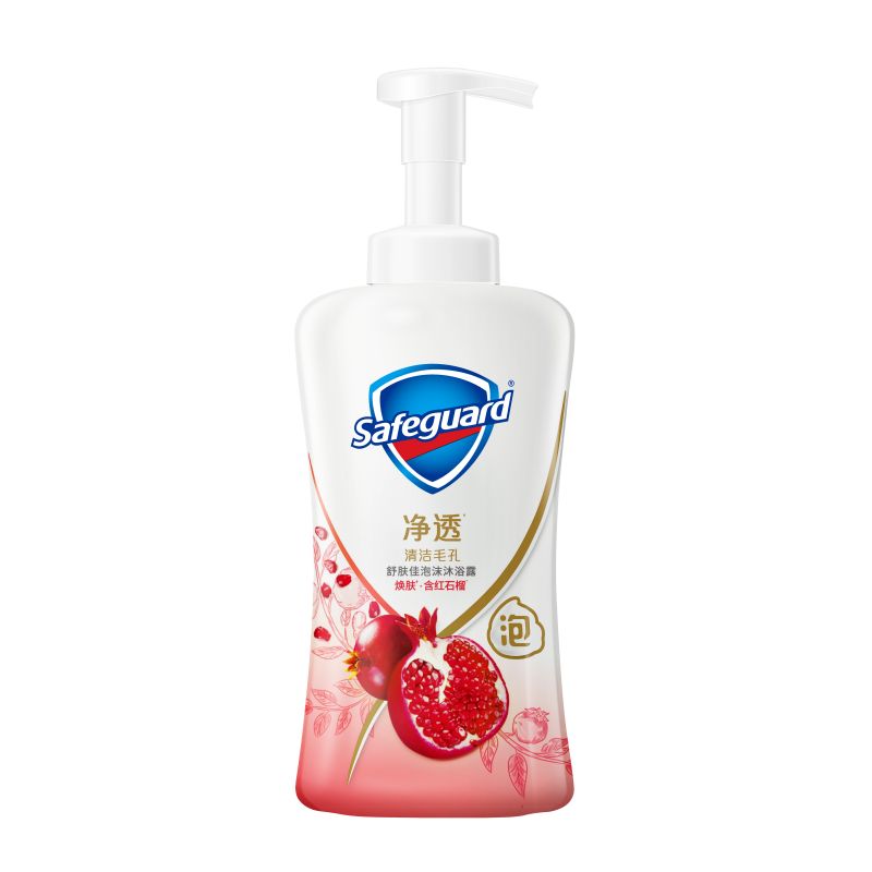 舒肤佳 焕肤红石榴泡沫沐浴露500ml/瓶