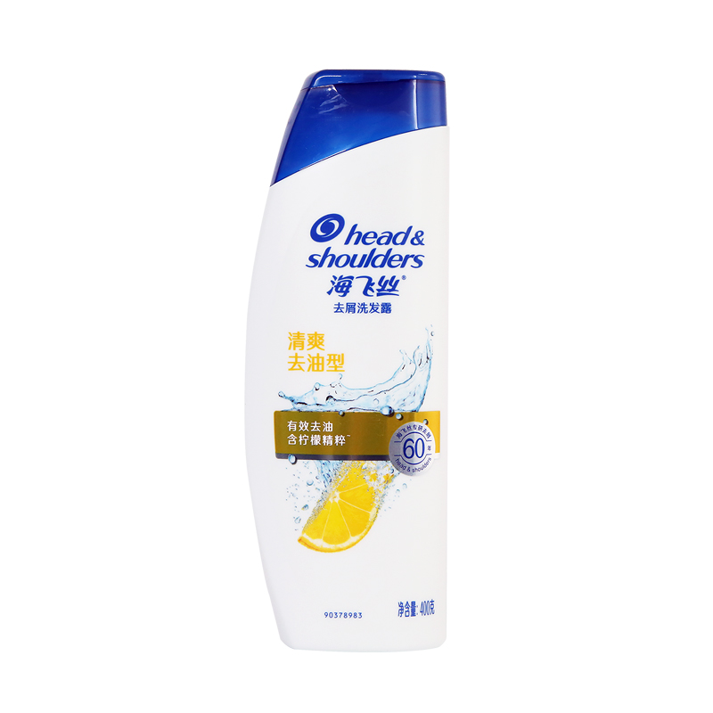 海飞丝 清爽去油型去屑洗发露400g