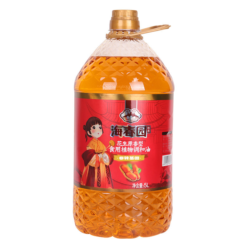 【泗阳禾满满】非转基因花生调和油 5L/桶